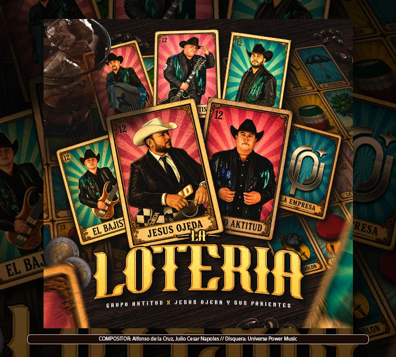 Grupo Aktitud ft. Jesus Ojeda Y Sus Parientes - "La Lotería"